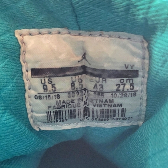 Jordan 9 Retro 2019  'Dream It Do It' - Picture 7 of 11